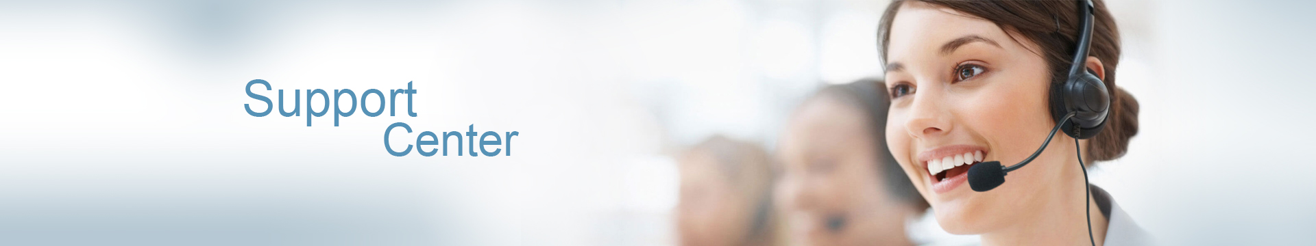 support banner