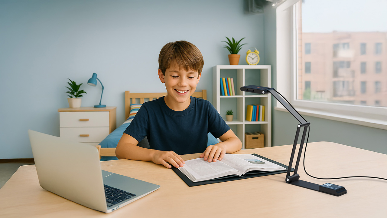 VIISAN VS13AI 4K document camera for education and visual presentation