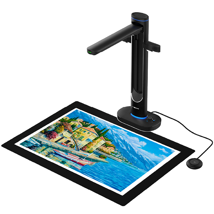 VIISAN S48 Duo dual 48MP A2 overhead book scanner