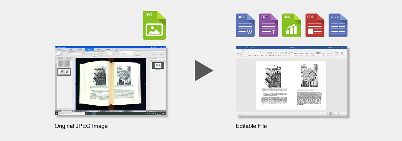 OCR workflow for creating searchable digital collections
