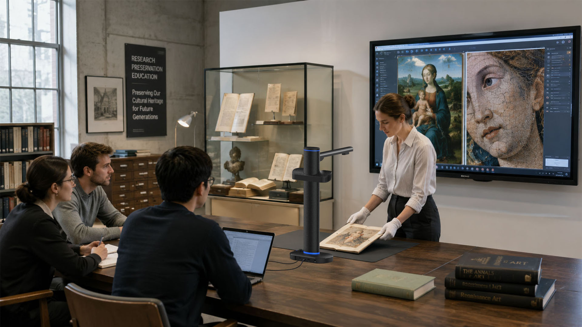 Education and research digitization with VIISAN S48 Duo