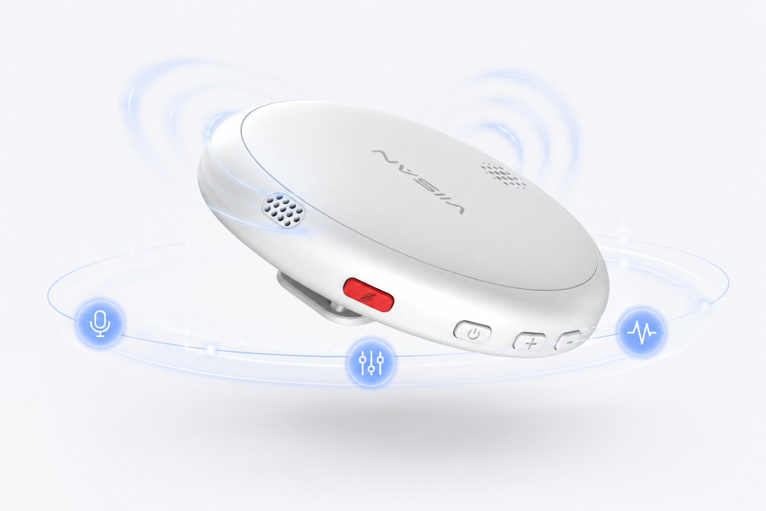 VIISAN AR-01 buttons and microphone with 3A audio processing