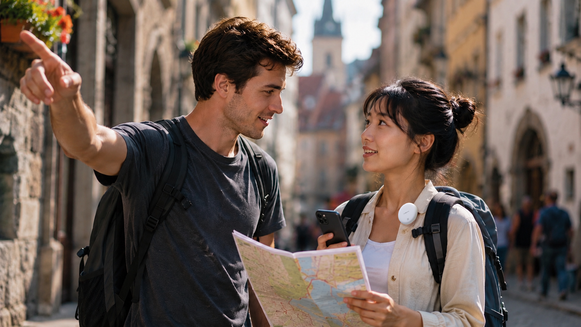 Travel communication with AI translator